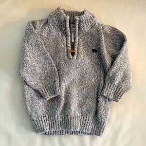 Carters Half Zip Pullover soft knit Sweater